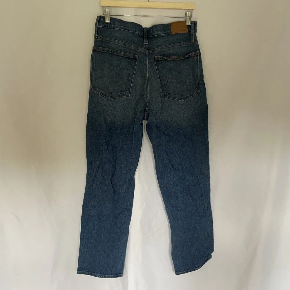 Madewell Womens High-Rise Straight Leg Jeans Size 28 comfortable casual pants - Image 5