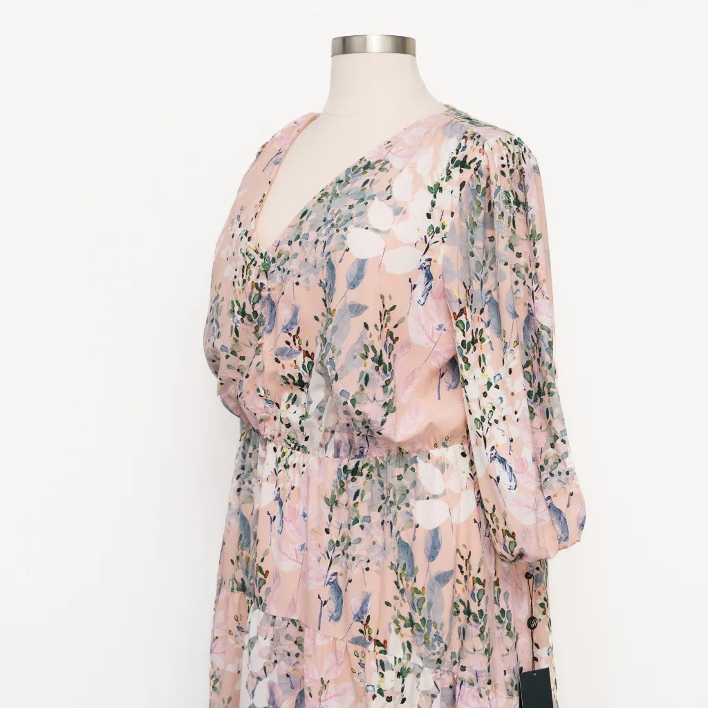 Adrianna Papell - Floral-Print Midi Dress - Image 7