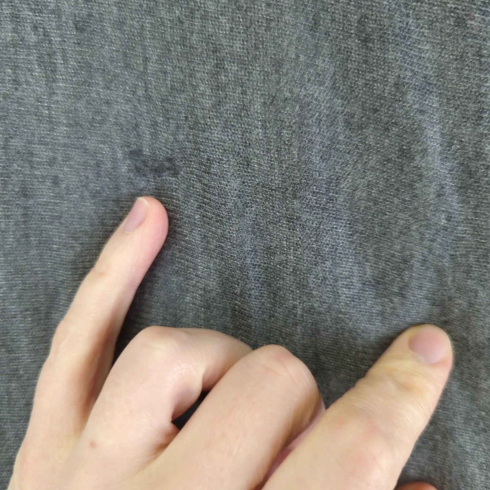 Neiman Marcus Gray Lace Print Waterfall Cardigan Sweater Duster Open Front Large - Image 4