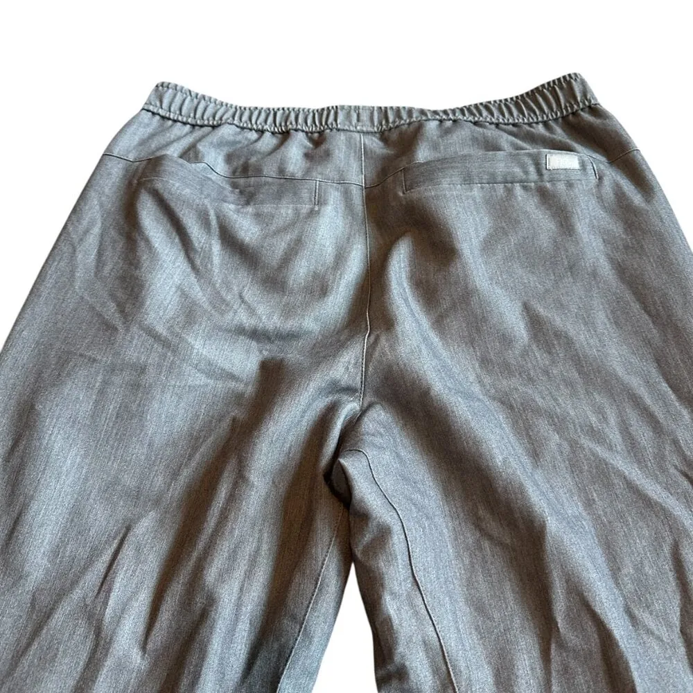 Figs Zamora Jogger Scrub Pants Drawstring Stretch Grey Size Medium Women's - Image 8