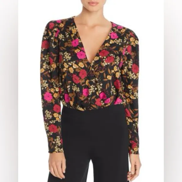 ASTR The Label Blondie Floral Print Bodysuit NWT - Image 4