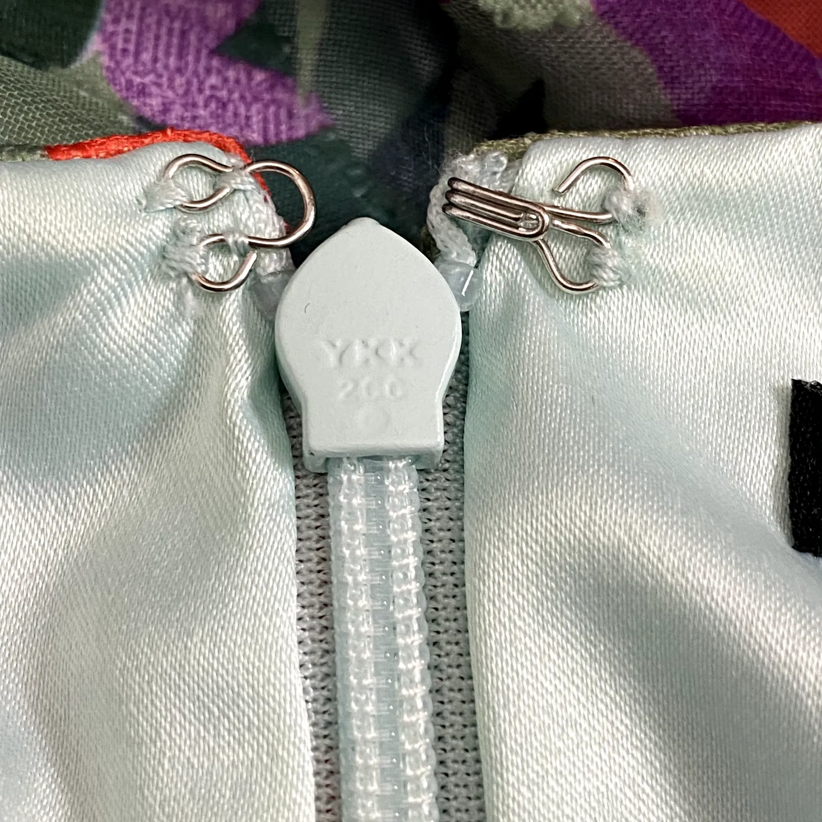 Alex Marie Women Dress 2P Simone Tropical Sage Floral Vibrant Sheer Puff Sleeves - Image 13