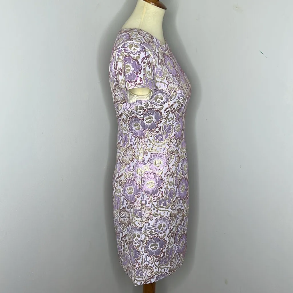 NWT Lilly Pulitzer Gail Shift Dress in Light‎ Lilac Verbena Blooming Floral - Image 6