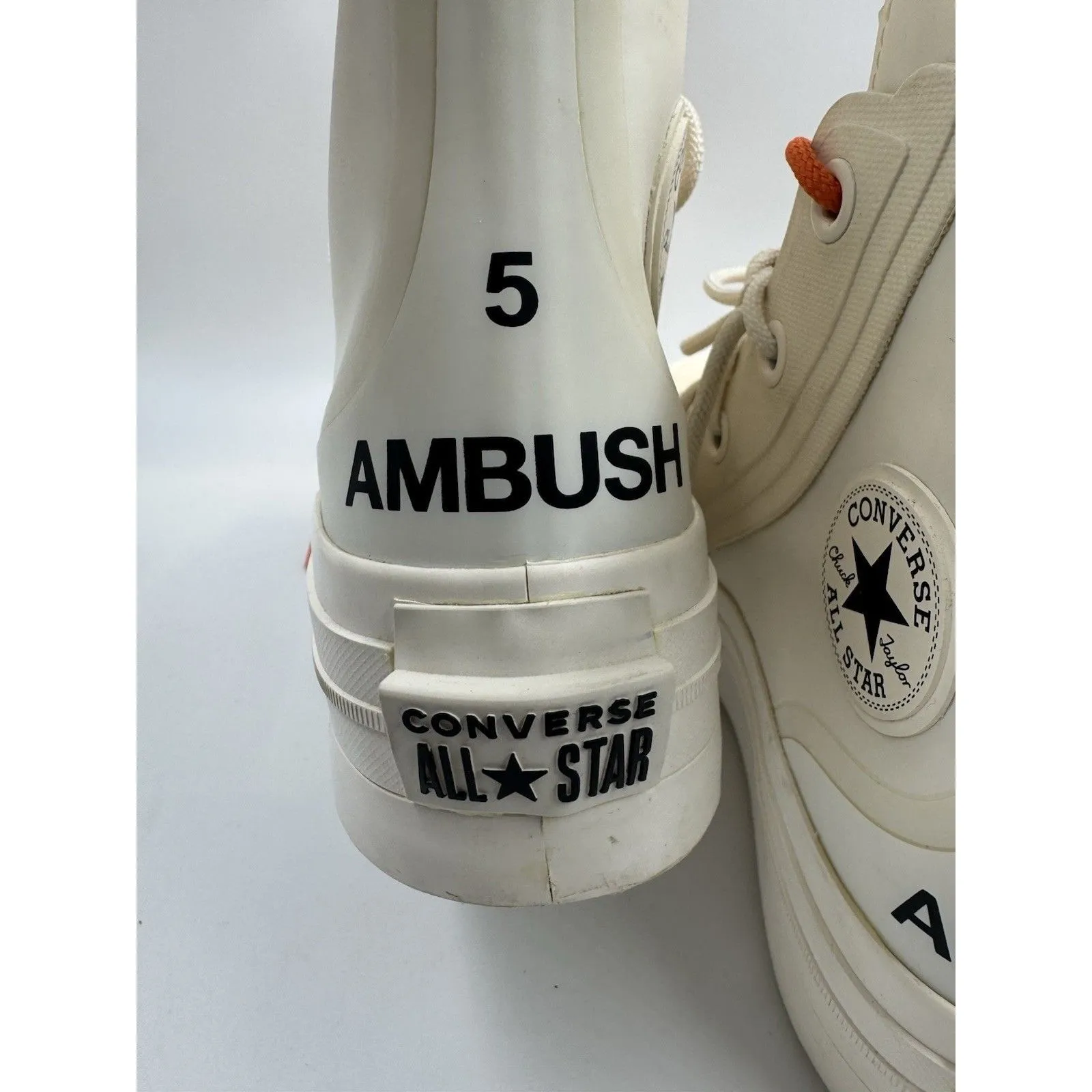 Converse x Ambush Chuck Taylor All-Star 70s Women's Sneakers High Top US 7 White - Image 6