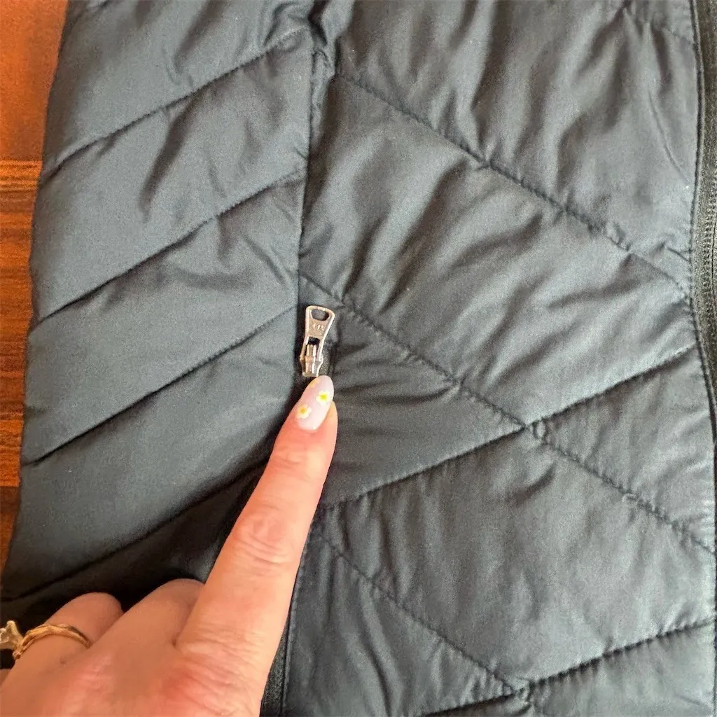 Columbia Heavenly II Puffer Vest Womens Size S Black Omni-Heat Full Zip - Image 6