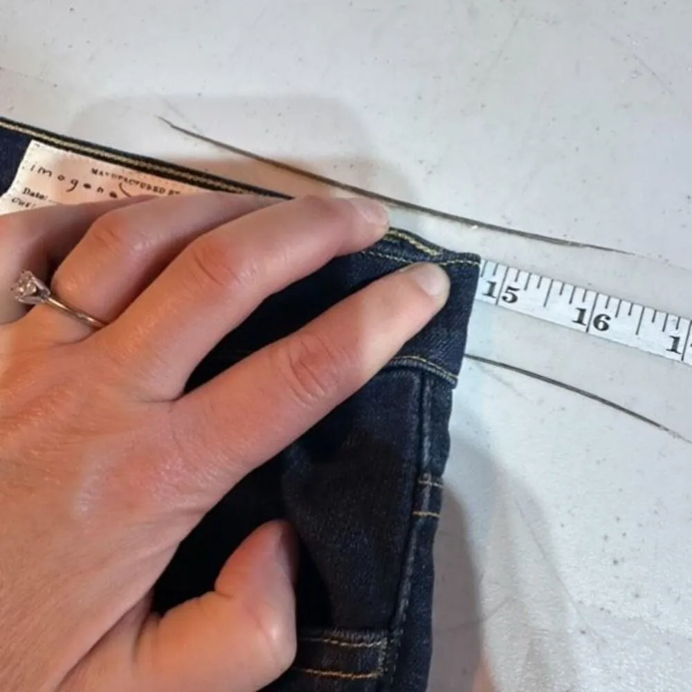 Imogene + Willie Women's Mid-Rise Skinny Virginia‎ Rhone Jeans Blue Denim Size 6 - Image 10