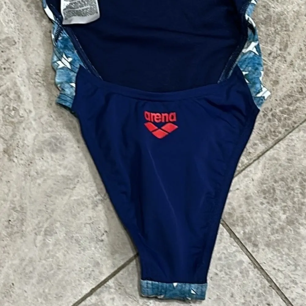 Arena Wonder Woman Stars Swim Tech One Piece Swimsuit NEW Size 22 - Image 7
