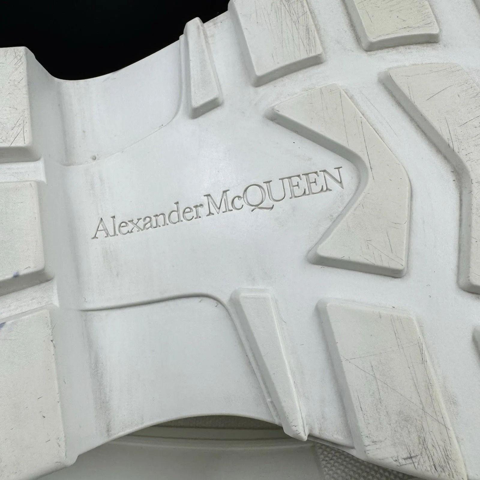 Alexander McQueen Low-TopThread Slick Sneakers White Women's 6.5 US (EU 36.5) - Image 13