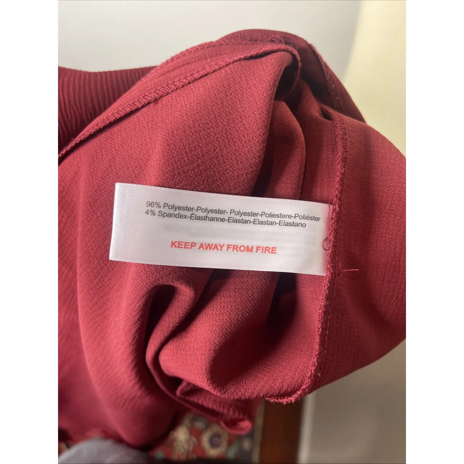 New Solace London Marina Maxi Dress in Masala Red US 4‎ - Image 11