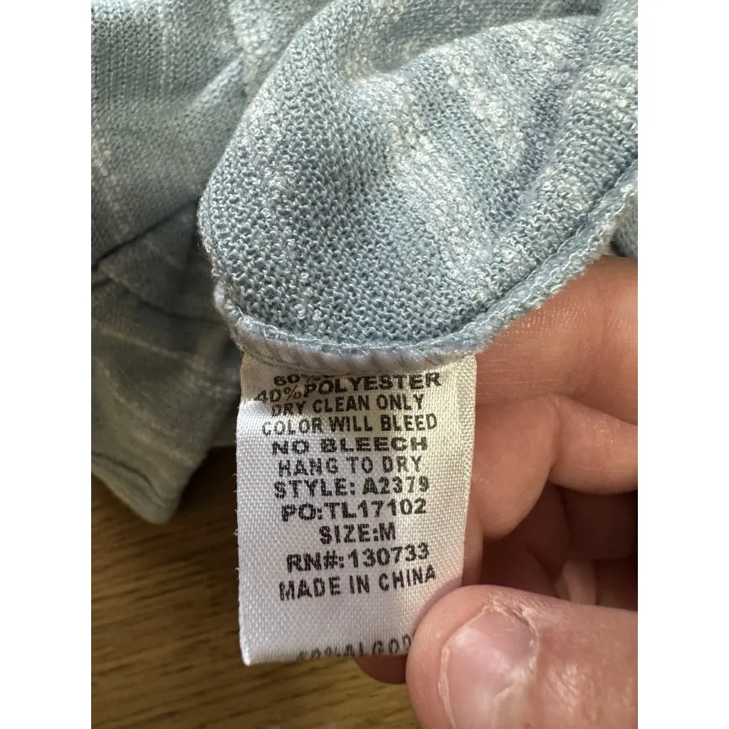 Umgee Women Size Medium Dress Shift Sleeveless Embroidery Boho Aztec Flowing Art - Image 6