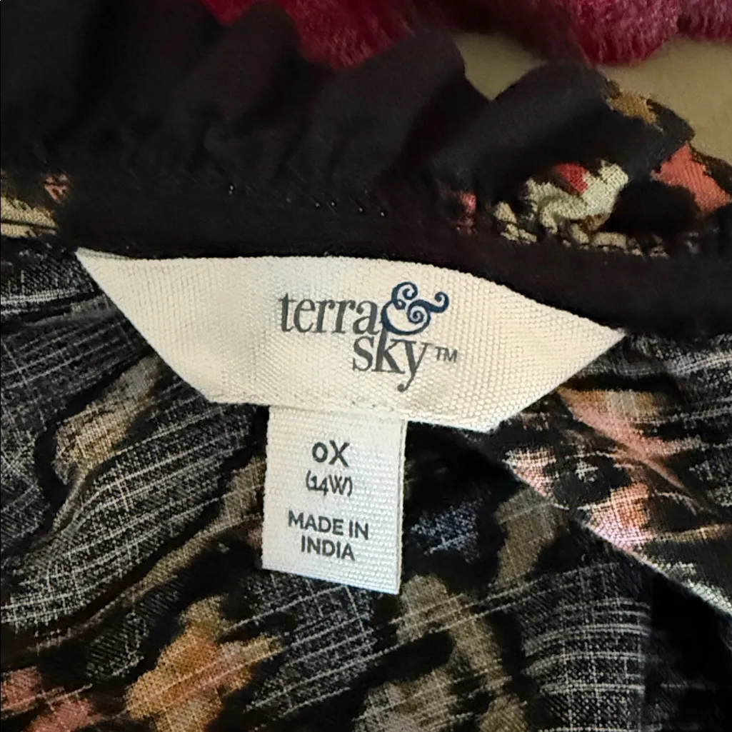 Terra & Sky Ballon Sleeve Top - Image 9