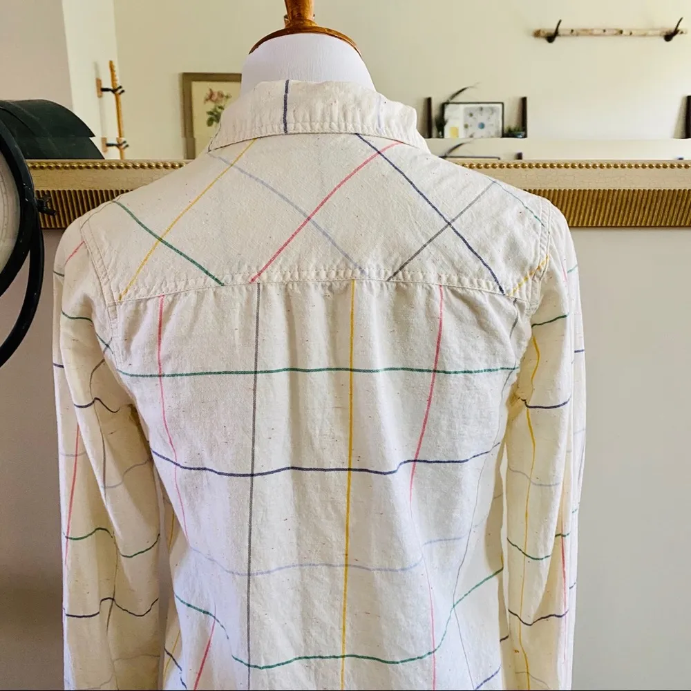 Merona Cotton Flannel Button Down Shirt - Image 5