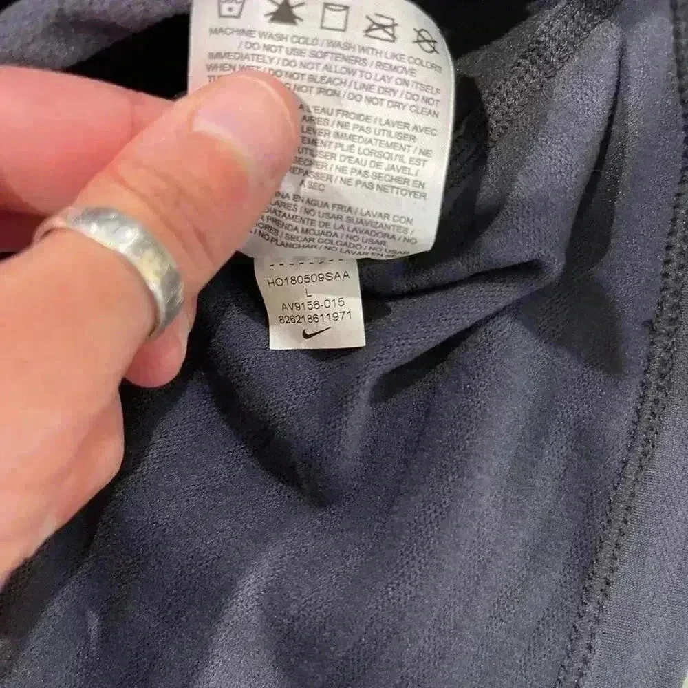 Nike Pro DriFit HalfZip Pullover Activewear Top BlueCopper Womens Large TightFit - Image 5