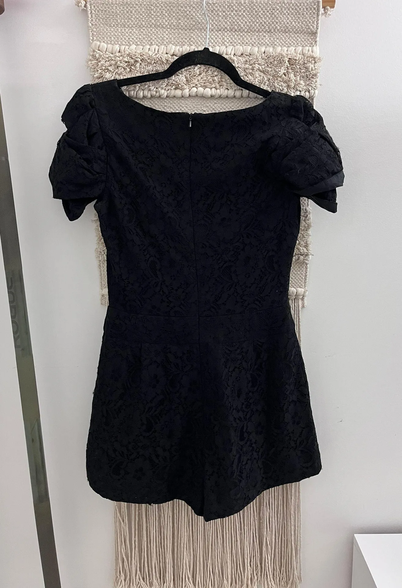 Black Lace Romper - Image 5