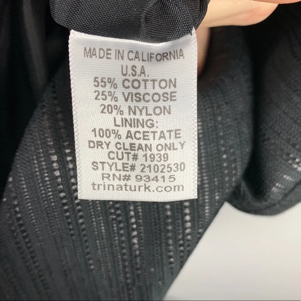 Trina Turk Sleeveless Sheath Textured Mini Dress - Image 10