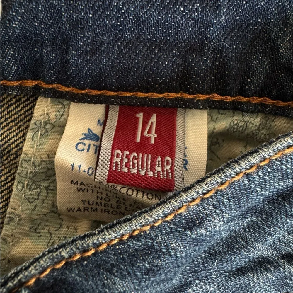 NEW STETSON 214 City Trouser Jeans Wide Leg Women's Size 14 Regular Western NWT - Image 12