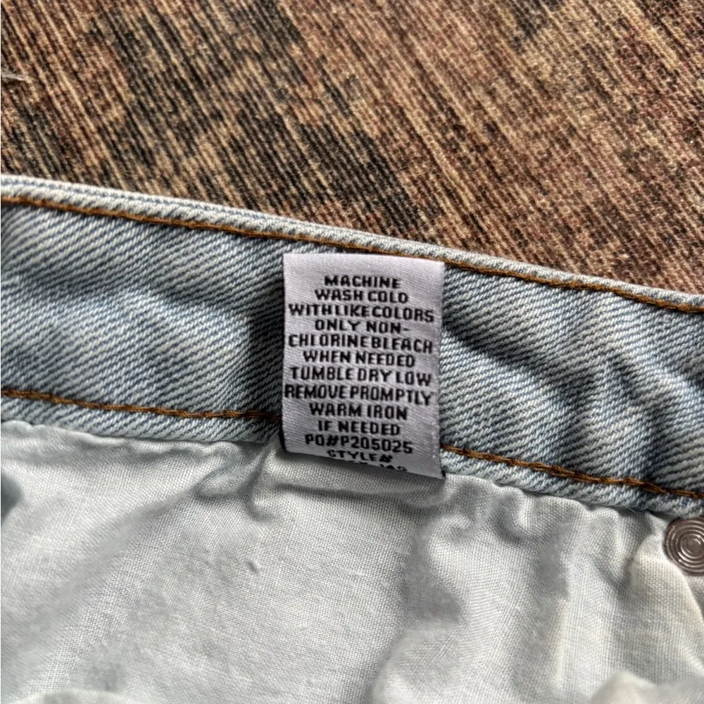 Almost Famous Distressed Denim Shorts Size 5 - Image 8