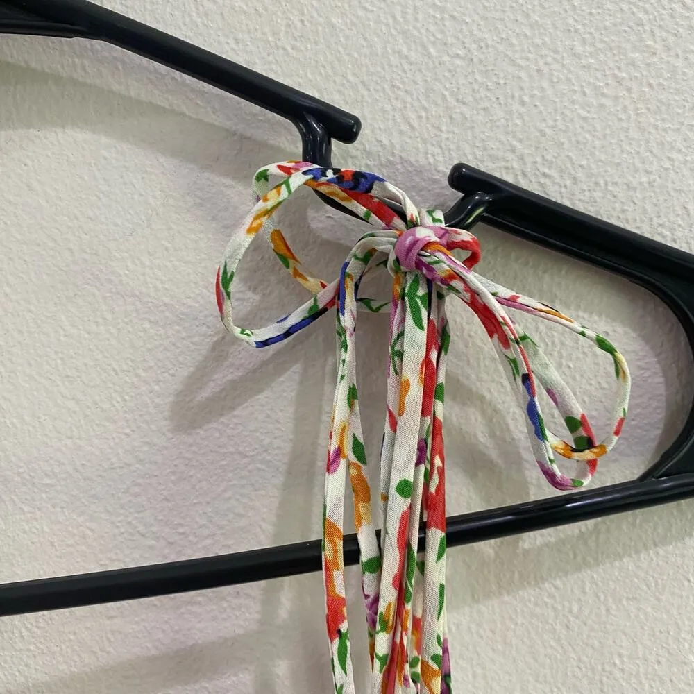 THE KOOPLES Short Silk Dress with Shoulder Straps Size 1/US Size Small - Image 8