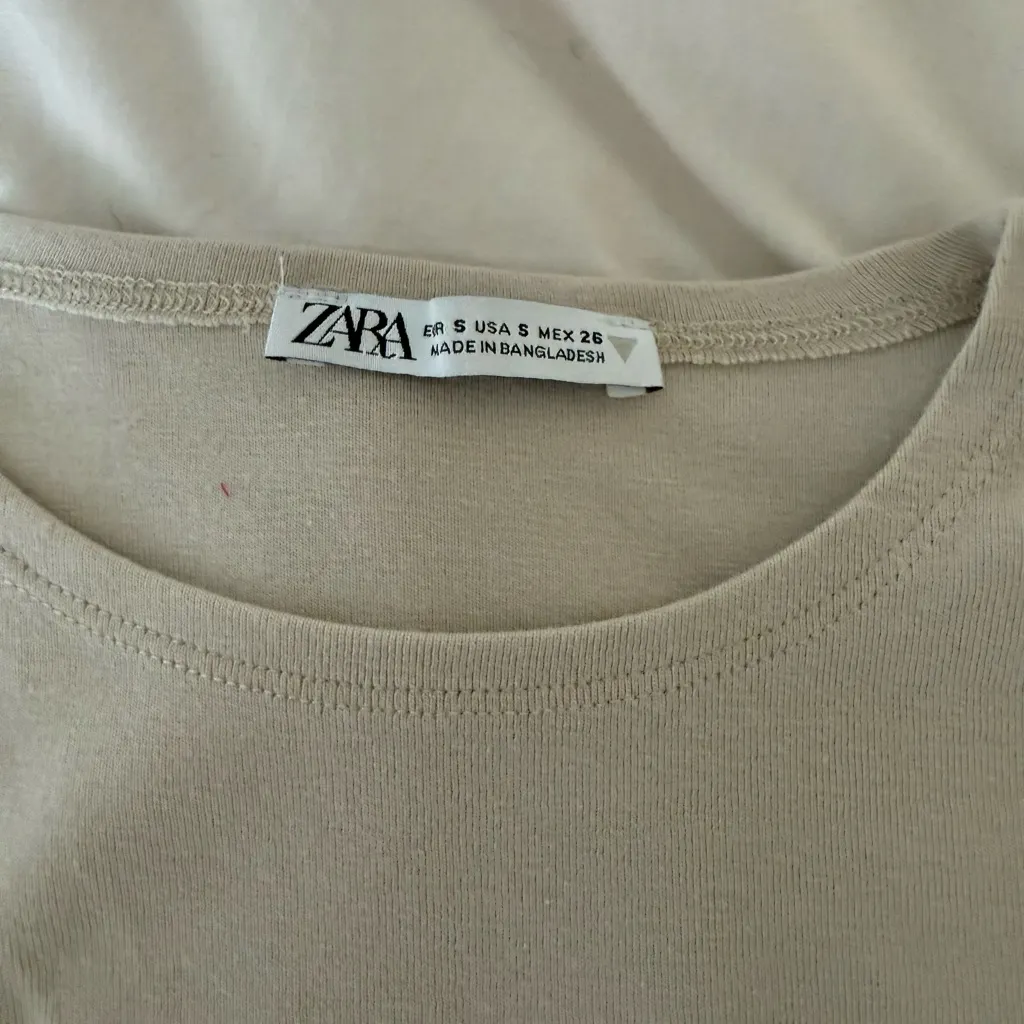 Zara tan top - Image 3