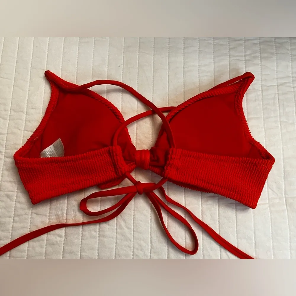 Kona Sol orange textured bikini - Image 5