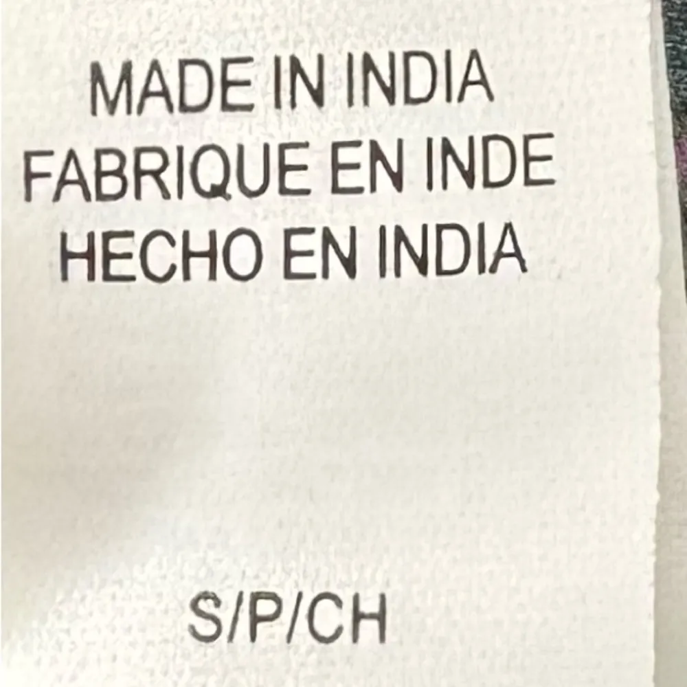 Lucky brand printed paisley floral puff short sleeve 1/4 button blouse Size S - Image 11
