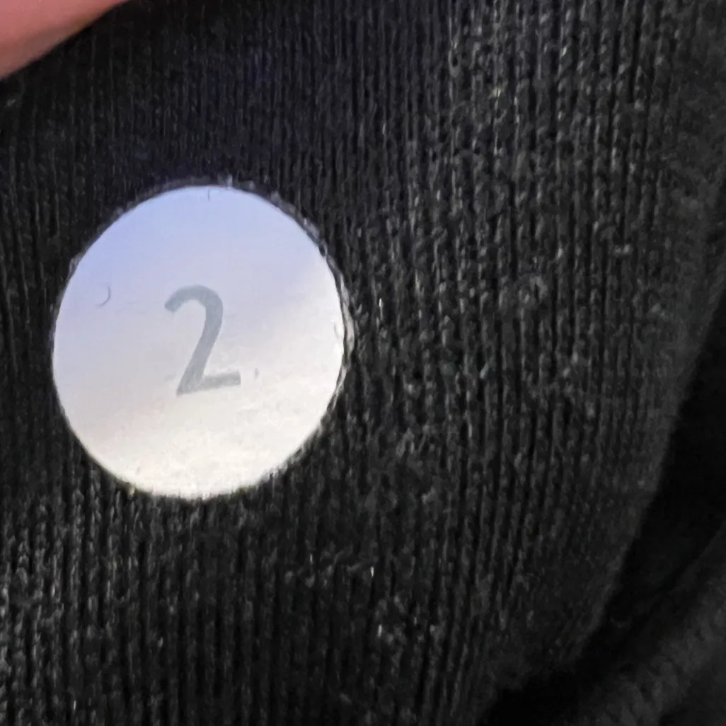 Lululemon wunder under pant quilted full length 2 Black low rise - Image 6