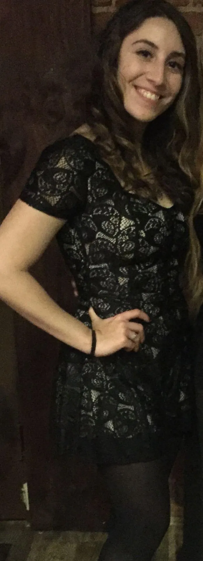 Black Lace Romper - Image 4