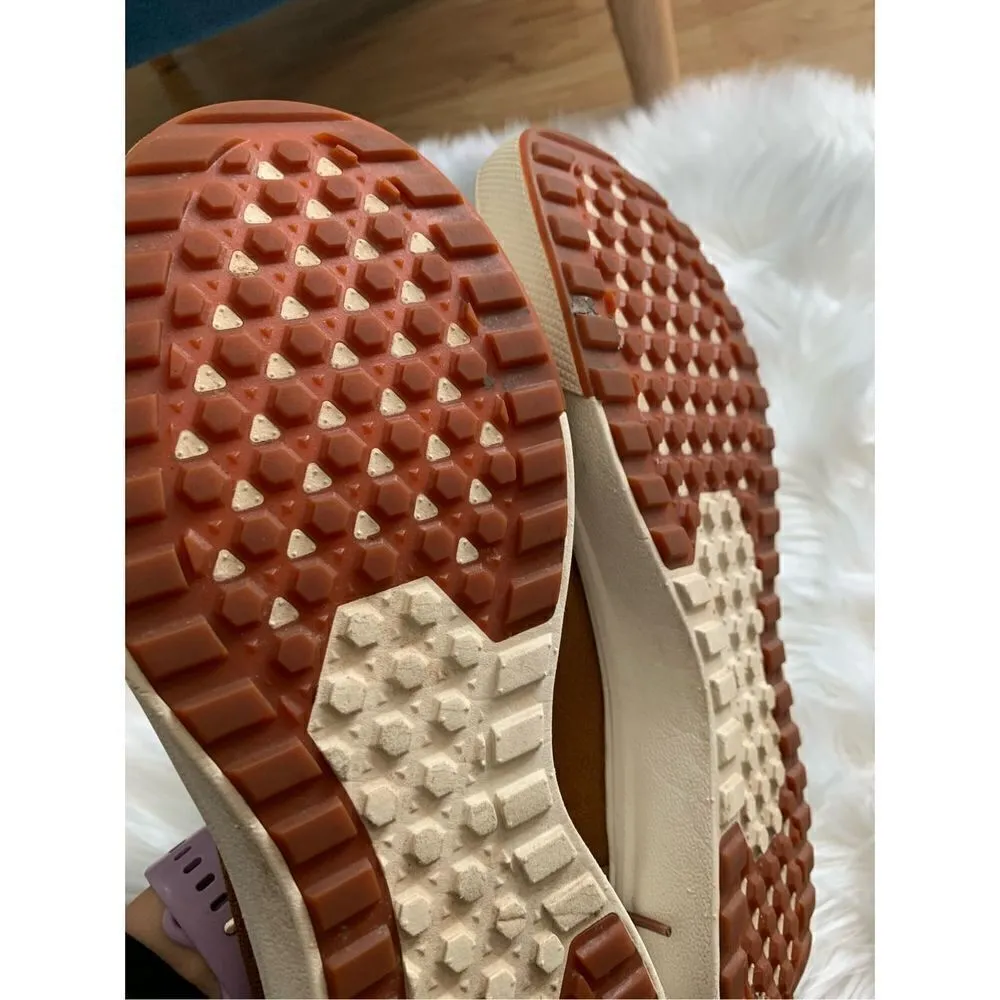 Vans unisex brown/orange sneakers men’s 9.5 and women’s 11 - Image 7