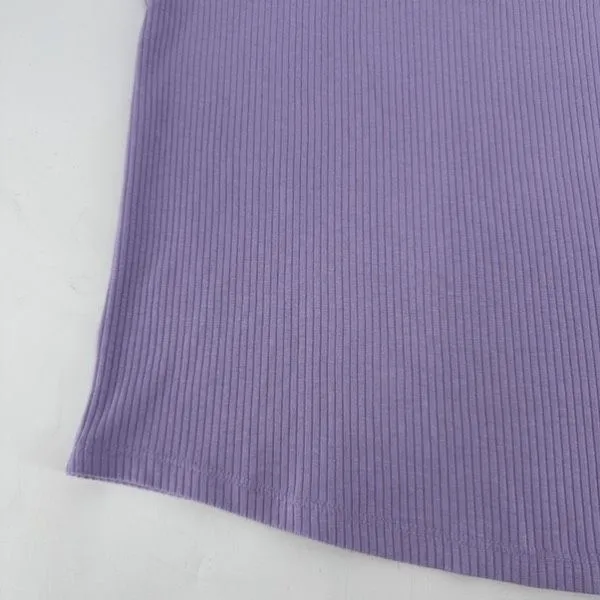 NWT Talbots RIBBED RACERBACK TANK Pius Size Cotton blend Top Size 2X Purple‎ - Image 7