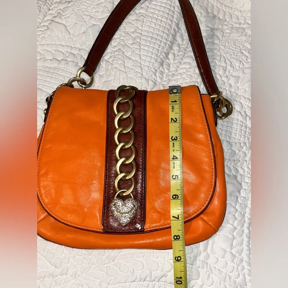 JUICY COUTURE Retro Leather Handbag UNIQUE! - Image 13