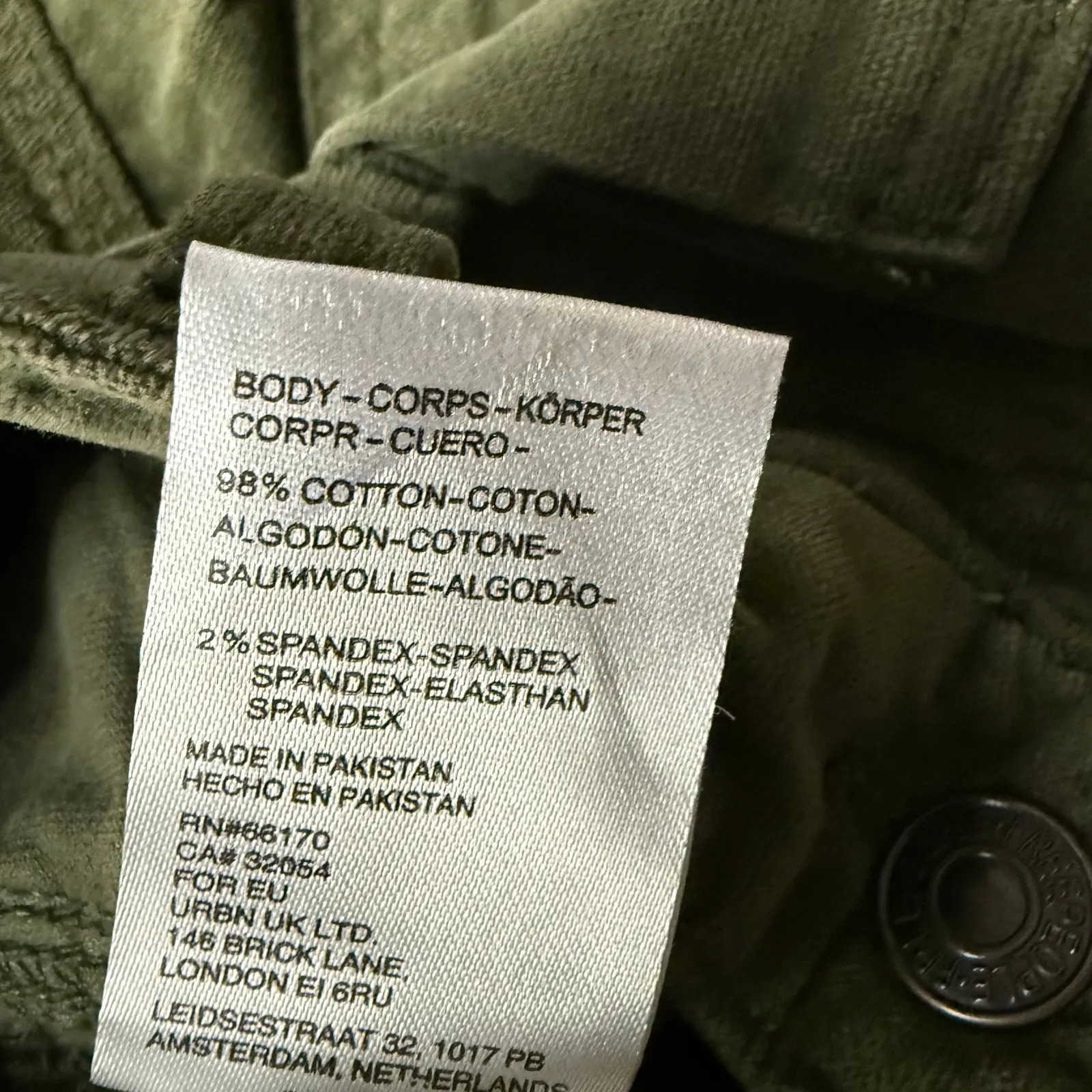 Free People velvet pants flare high rise cropped cotton 4 - Image 6