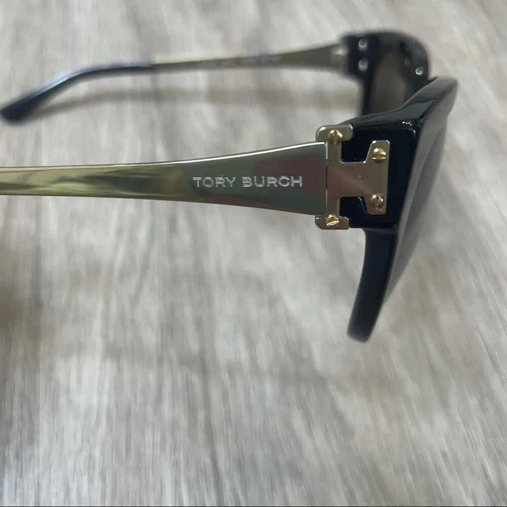 Tory Burch Black TY7110 Semi Cat Eye Sunglasses - Image 5