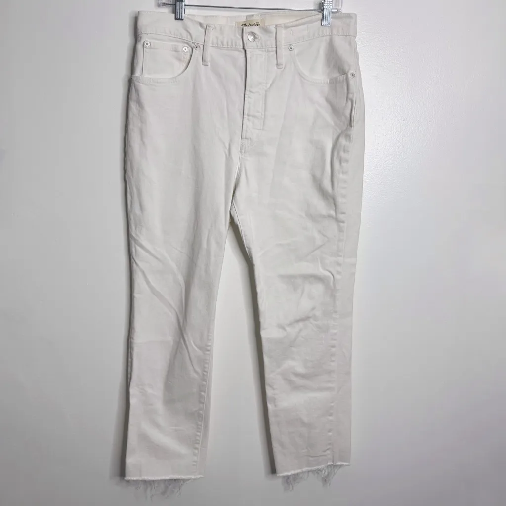 Madewell The Perfect Vintage Jean Tile WhiteDenim MC495‎ Size 30 - Image 2