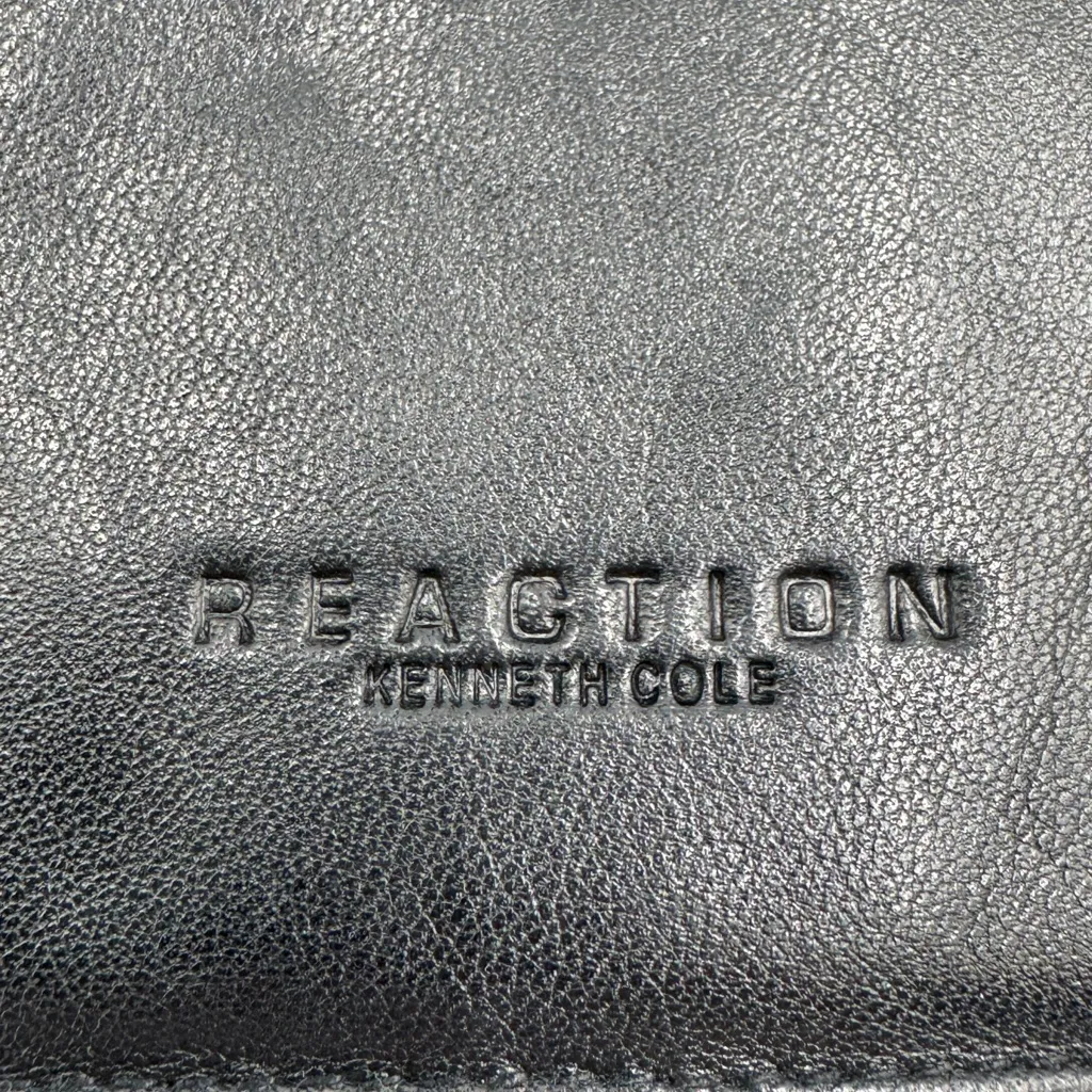 Reaction Kenneth Cole Black Leather Baguette Bag - Image 6