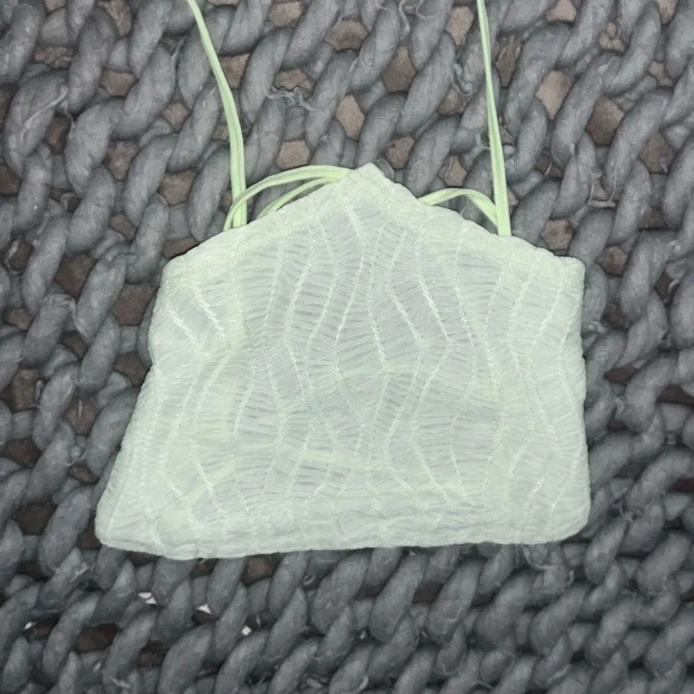 Strapless Backless Bandana Crop Top - Image 2