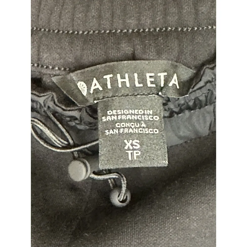 Athleta  Triumph Hybrid Wide Crop Size XS Black NEW - Image 6