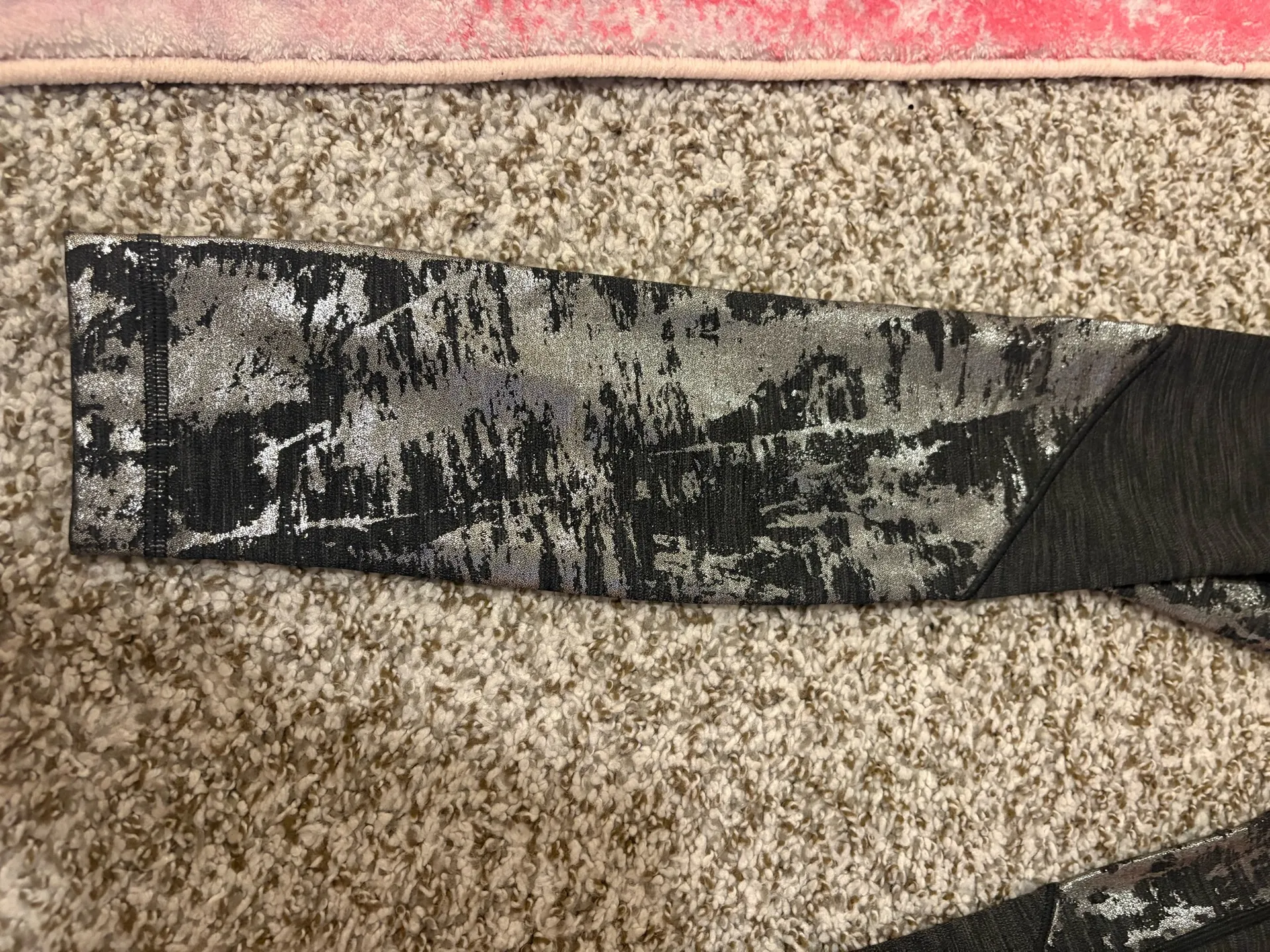 Grey and silver leggings  - Image 2