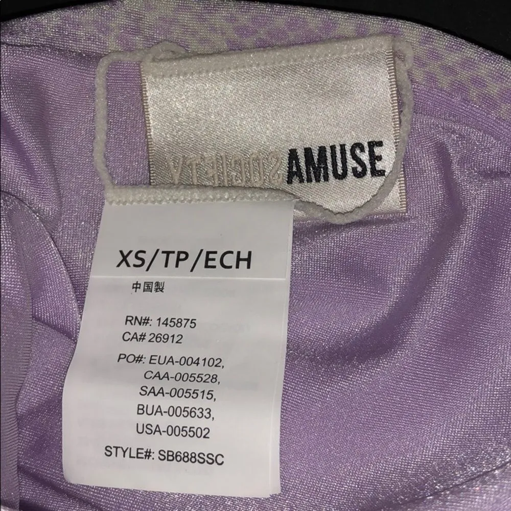 Amuse Society Sonia'‎ Snake Cheeky Bottom nwt - Image 4