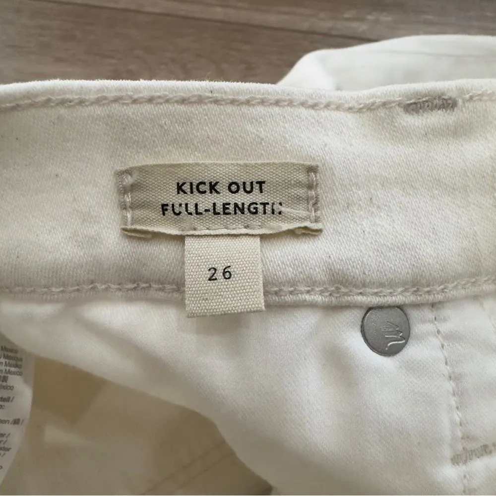 NWT Madewell Size 26 Style NO641 Kick Out Full Length Jeans Vintage Canvas - Image 10