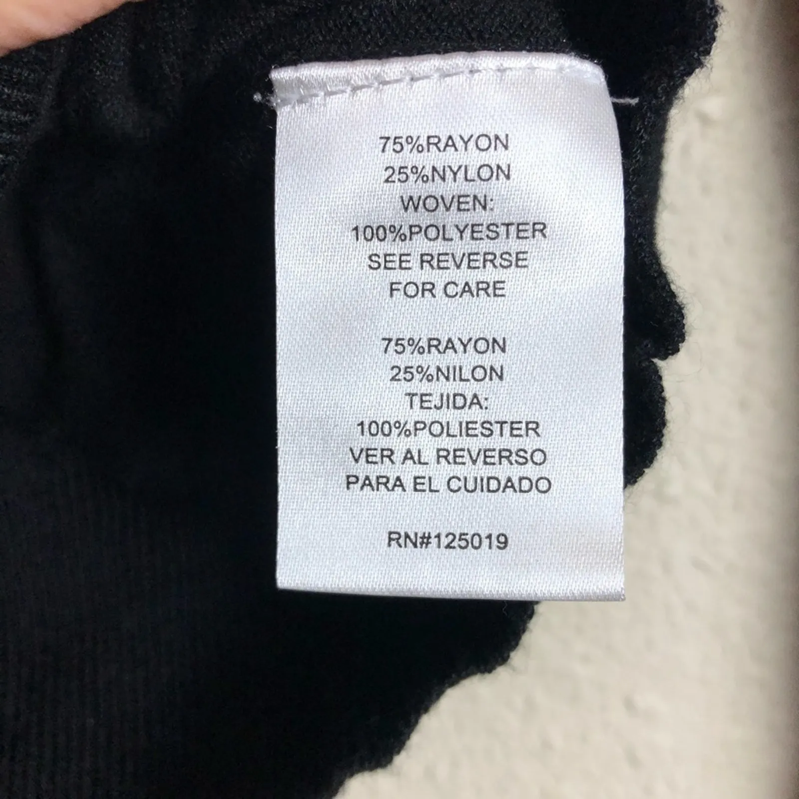 Joseph A Black Sweater with Sheer Details Womens S Preppy Whimsigoth Pullover - Image 5