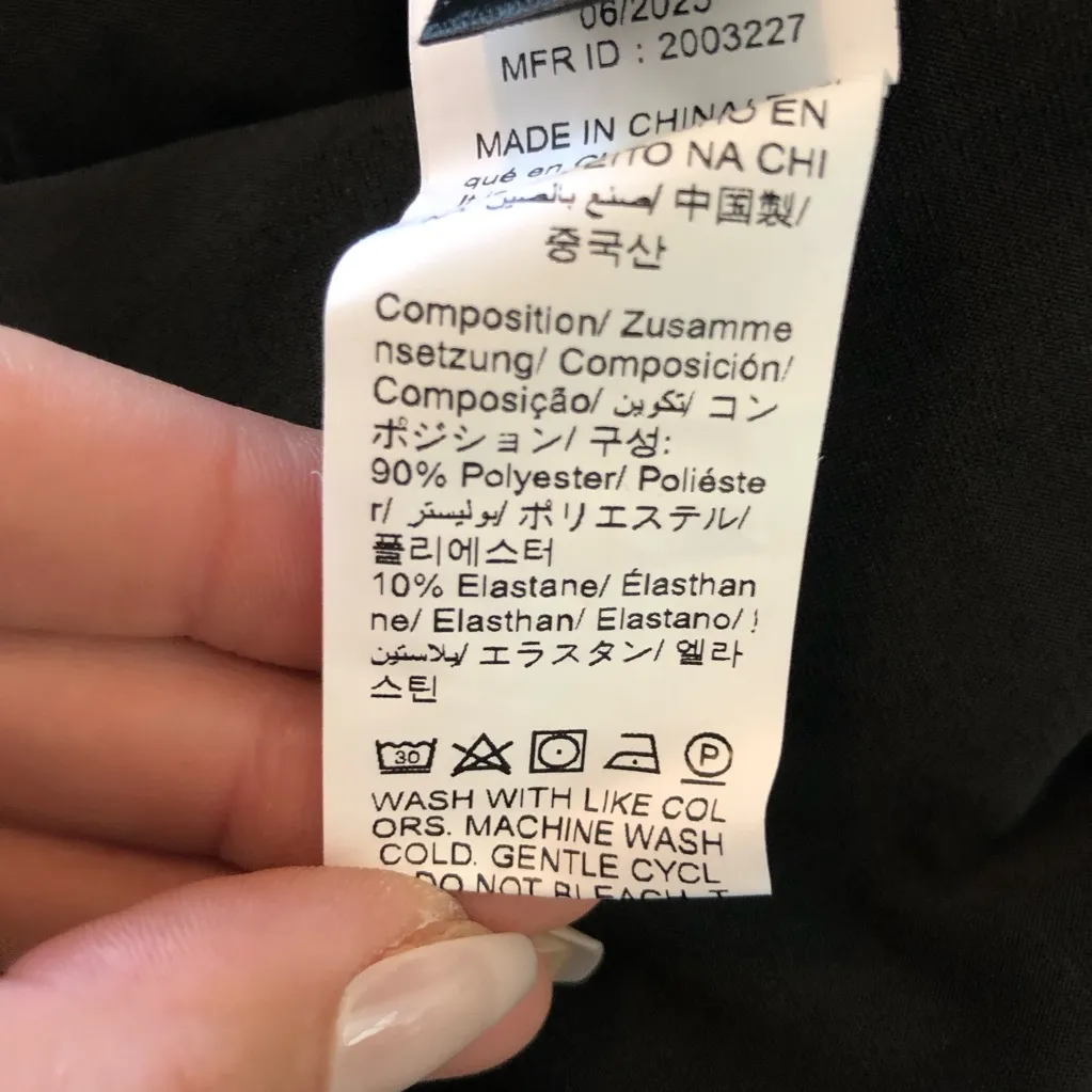 NWT Black Strapless Bodysuit Size XL Tall - Image 6