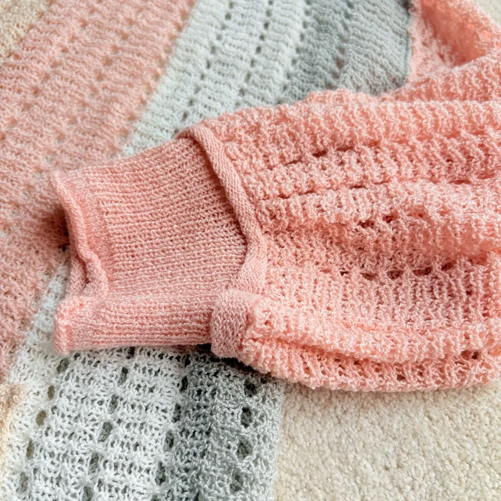 POL Cream and Pink Knit Sweater - Image 6