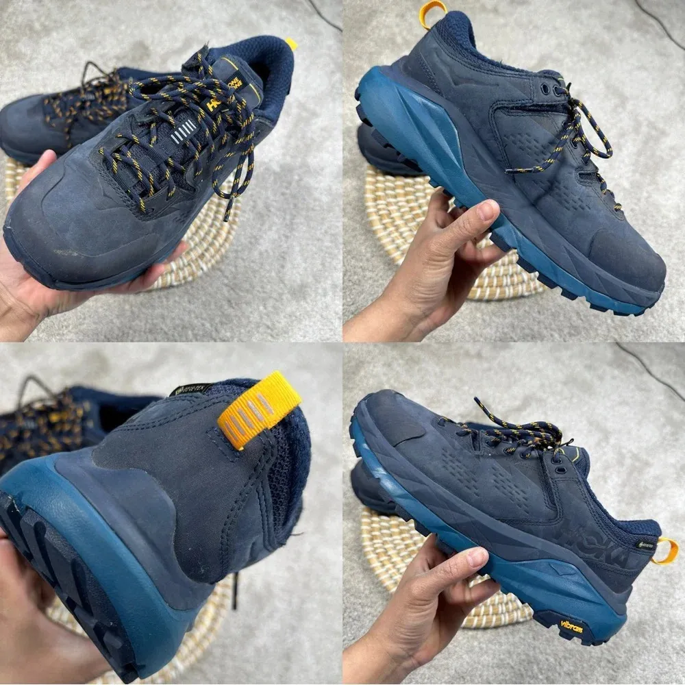 Hoka One One Women’s Kaha Low Gore-Tex Hiking Shoes Waterproof Navy Size 9B - Image 13