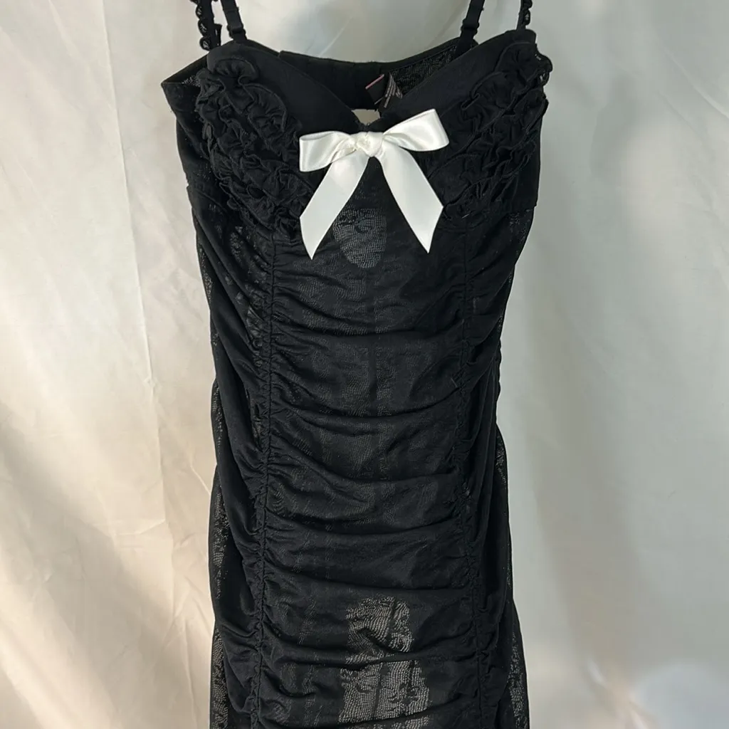 Victoria’s Secret Sexy Little Things push-up bra w/corset garter belt‎ size 34B - Image 10