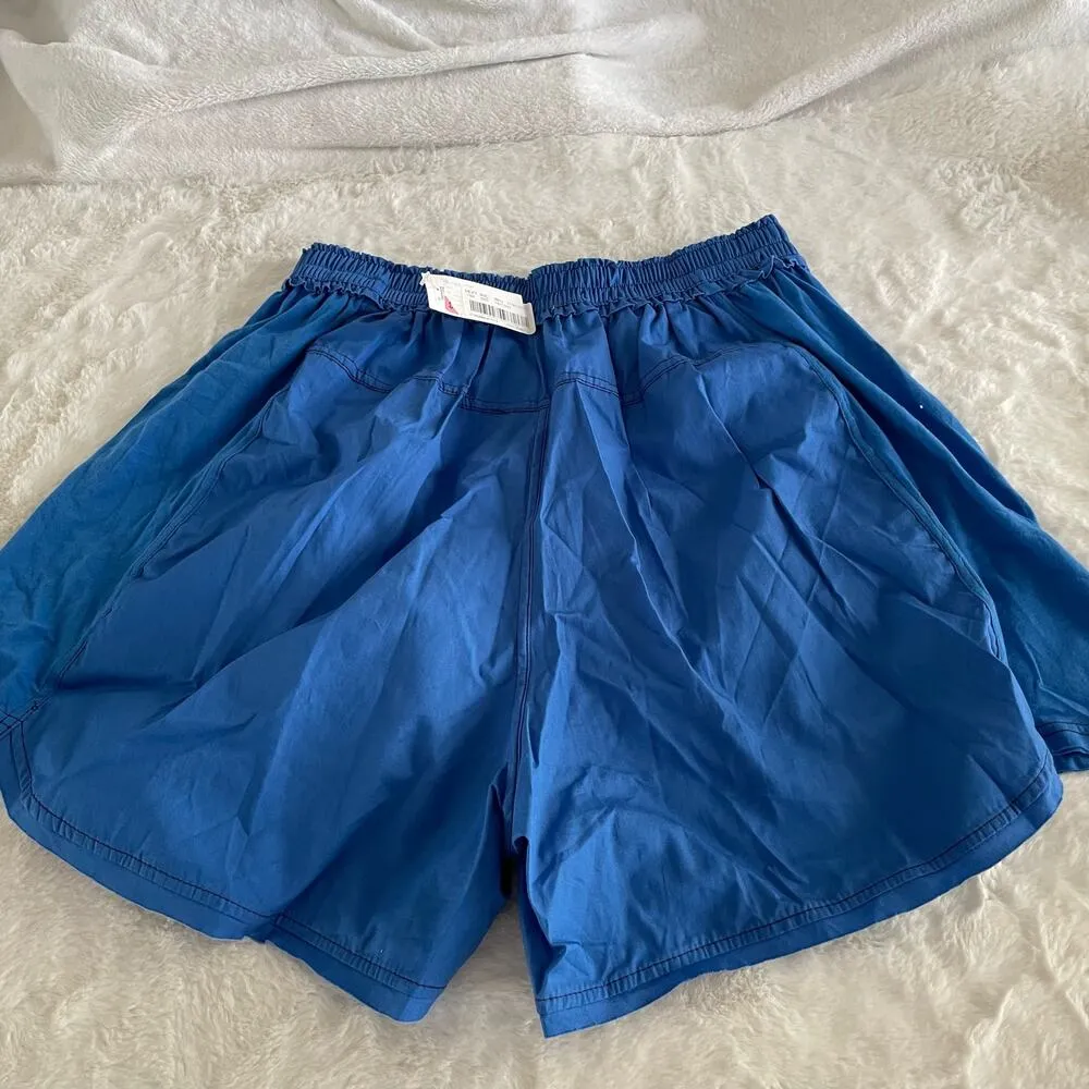 nwt intimately free people more chill blue athletic shorts size extra small XS - Image 2