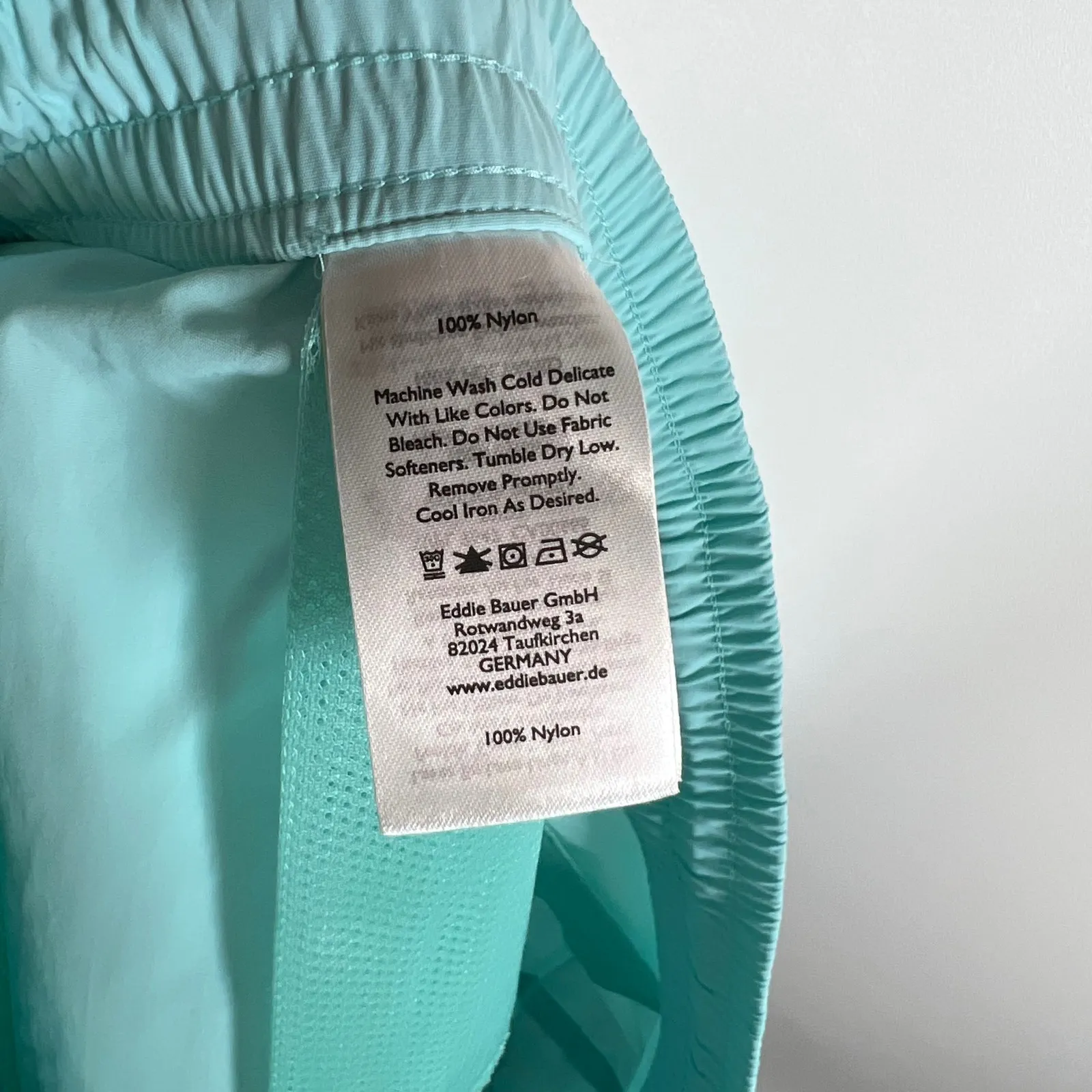 Eddie Bauer Womens WR Tidal Short Solid Water Aqua Blue Size L - Image 6