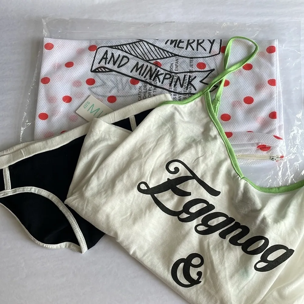 Minkpink Eggnog & Elves Sleep Set - Image 13