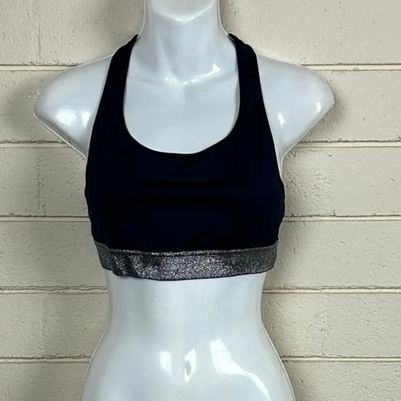 Victoria’s Secret Sport Blue Sparkle Bra size M - Image 5
