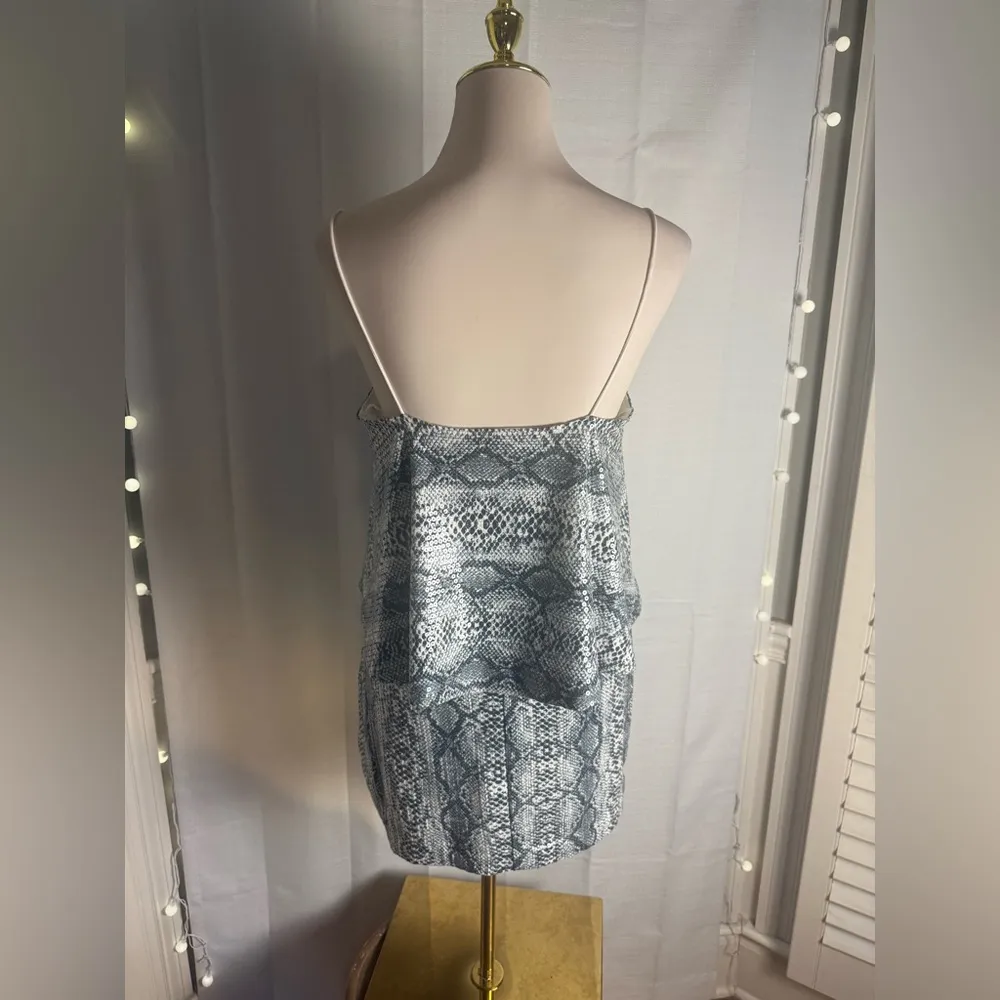 Endless Rose Black and White Mini Slip Skirt Set - Image 3