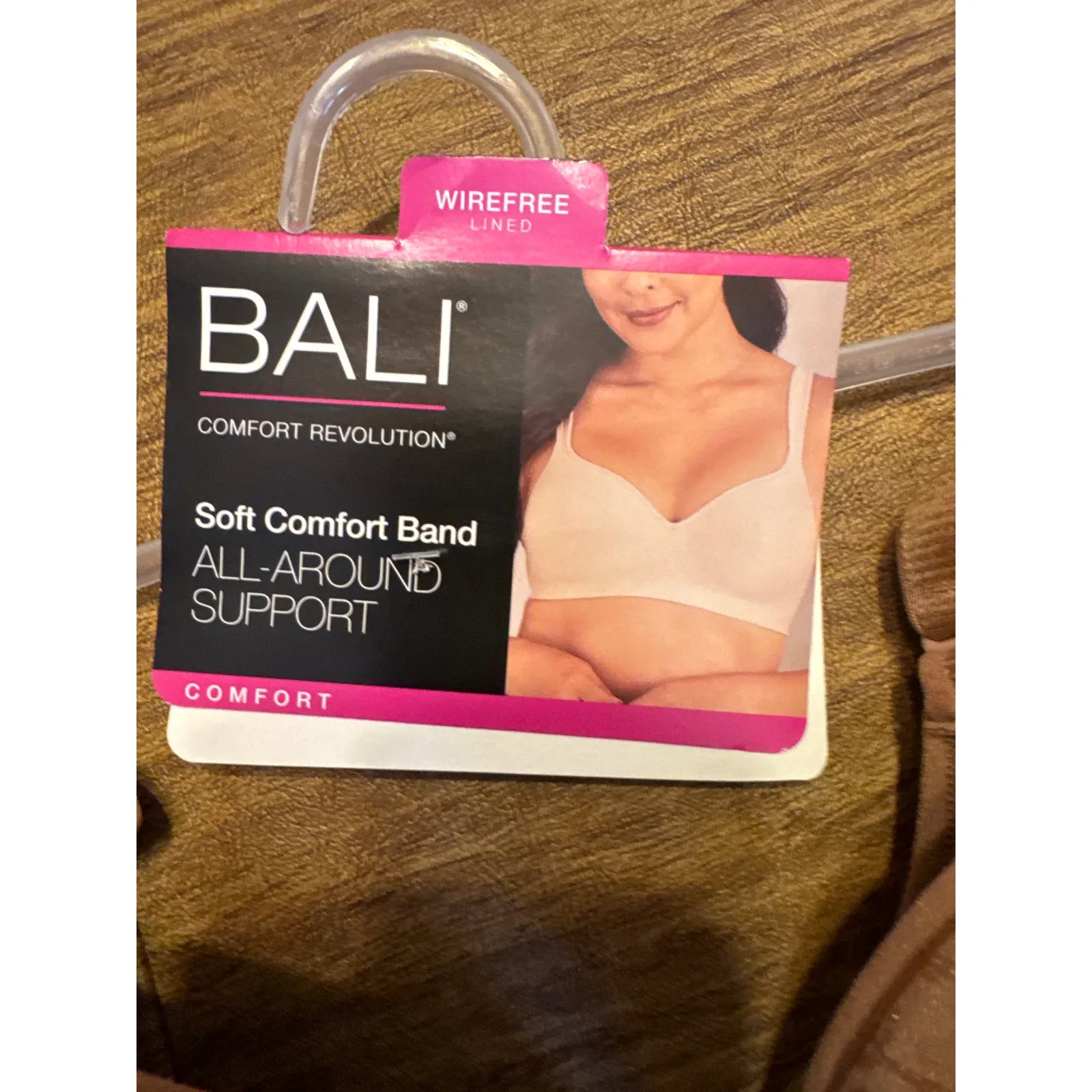 Brand New Bali Womens Size 36D Comfort Revolution Shaping Wireless Smoothing Bra - Image 3